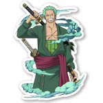 One Piece Samolepka Smiling Zoro – Zboží Živě