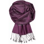 Dalmina Roma kašmírová šála pro ženy_107 tmavě fialová – Sleviste.cz