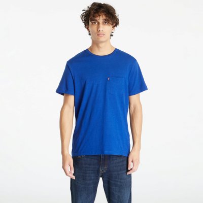 Levi's Ss Classic Pocket Tee Blue – Hledejceny.cz