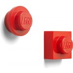 LEGO magnetky set 2 ks červené – Hledejceny.cz