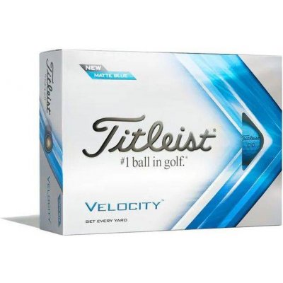 Titleist Velocity 2022 modré 3 ks – Zbozi.Blesk.cz