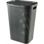 Curver INFINITY RECYCLED 60L, antracit, 44x60x35 cm – Hledejceny.cz