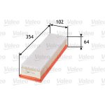 Vzduchový filtr VALEO 585311 – Hledejceny.cz
