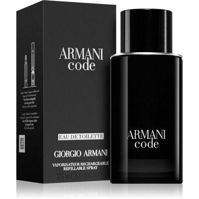 Giorgio Armani Code toaletní voda pánská 125 ml plnitelná – Hledejceny.cz