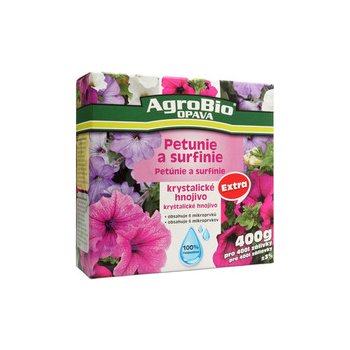 AgroBio Krystalické hnojivo Extra Petunie a surf. 0,4 kg