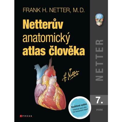 Netterův anatomický atlas člověka. Překlad 7. vydání - Frank H. Netter