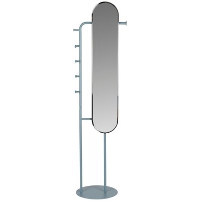 Zuiver Modré kovové stojací zrcadlo VERO 179 cm – Hledejceny.cz