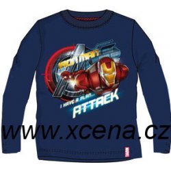 Iron Men Avengers tričko tmavě modré