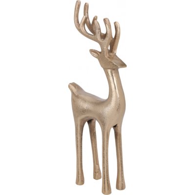 Home Styling Collection Vánoční figurka, sob, 35 cm zlatý – Hledejceny.cz
