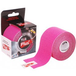 Nasara Plus Kinesiology Tape růžová 5cm x 5m