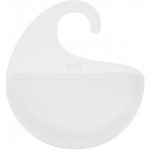 Koziol Koupelnový závěsný box Surf M bílá, 6,5 x 21,6 x 25,3 cm – Zboží Mobilmania