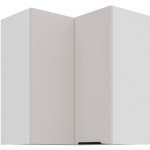 Stolarz-Lempert Kuchyňská skříňka Como - horní rohová 60x60 GN-72 2F (90°) – Sleviste.cz