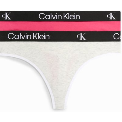 Calvin Klein Dámská tanga 1996 2Pack šedá