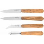 Opinel sada nožů les essentiels oliva 4 ks – Zboží Dáma