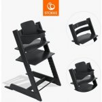 Stokke Tripp Trapp Bundle Set + Baby set Black – Zboží Dáma