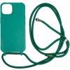 Pouzdro a kryt na mobilní telefon Apple Mobile Origin Lanyard Case Dark Green iPhone 14 LYC-S-GRN-14