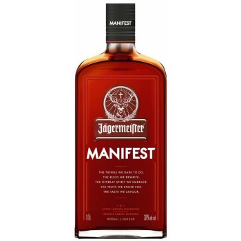 Jägermeister Manifest 38% 1 l (holá láhev)