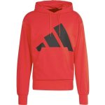 adidas Essentials BIG Logo Terry mikina červená – Zbozi.Blesk.cz