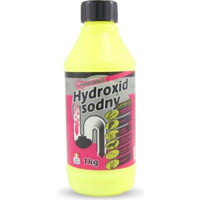 Hydroxid sodný čistič odpadov mikrogranule 1 kg – HobbyKompas.cz