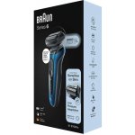 Braun Series 6 61-B1000s Wet & Dry Blue – Hledejceny.cz
