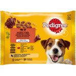 Pedigree Adult hovězí drůbeží v želé 4 x 100 g – Zboží Mobilmania