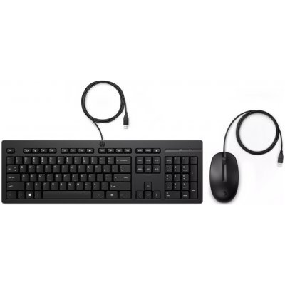 HP 225 Wired Mouse and Keyboard Combo 286J4AA#BCM