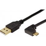 Premiumcord ku2m2a USB 2.0 propojovací A-B mini, 2m, černý