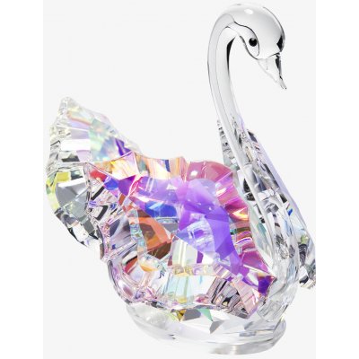 Preciosa Skleněná figurka Labuť z českého křišťálu - světlá 0199 42 – Zboží Mobilmania