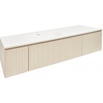 Naturel Skříňka s umyvadlem Naturel Austen beige mat AUSTEN165BG – Zboží Dáma