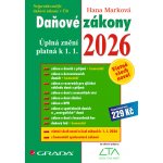 Daňové zákony 2026 Hana Marková 2026 – Hledejceny.cz