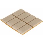 Walteco Filcové podložky 20x40mm, samolepicí, béžové, 8 ks , 85222 – Hledejceny.cz