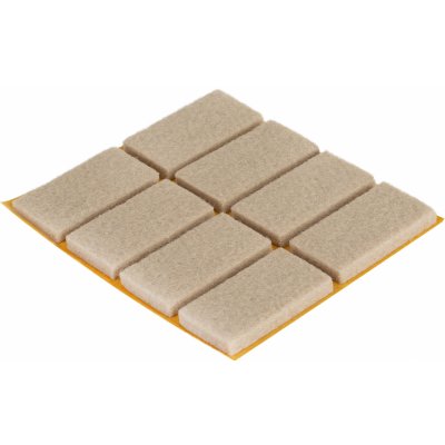 Walteco Filcové podložky 20x40mm, samolepicí, béžové, 8 ks , 85222 – Hledejceny.cz