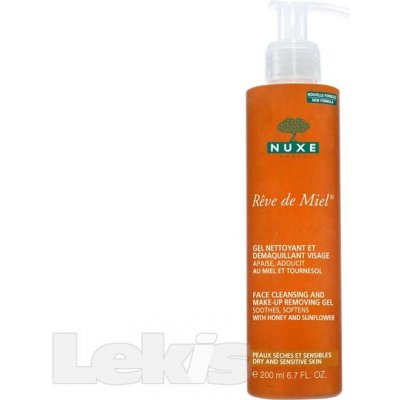 Nuxe Reve de Miel čistící gel (Face Cleansing and Make-up Removing Gel) 200 ml – Hledejceny.cz