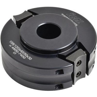 Igm Uni frézovací hlava MAN D120x40-50xd30 mm ALU F021-12030 – HobbyKompas.cz