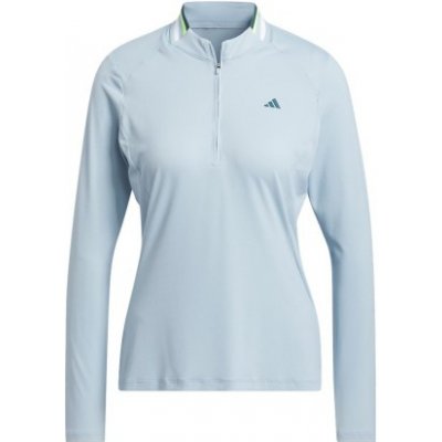 adidas dámská golfová mikina Ultimate 365 Long Sleeve Mock Světle modrá – Zboží Mobilmania