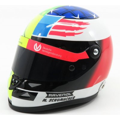 Mini helmet Schuberth helmet F1 Casco Helmet Mild Seven Benetton B194 Ford N 5 Demonstration Run Belgium Spa Gp 2017 Mick Schumacher Různé 1:2 – Hledejceny.cz