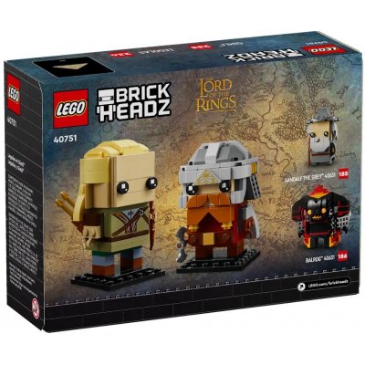 LEGO® BrickHeadz 40751 Legolas a Gimli™ – Zboží Živě