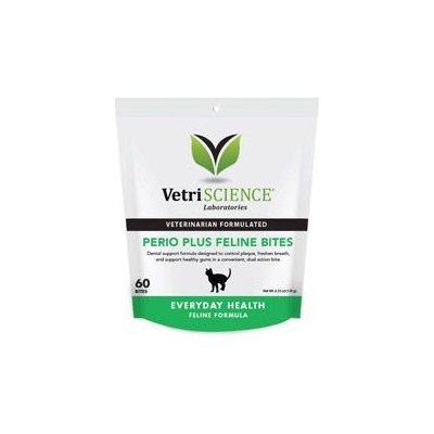 VetriScience Perio Plus Feline dentální žvýkací kousky pro kočky 120 g – Zboží Dáma