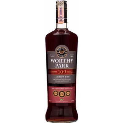 Worthy Park 109 Proof 54,5% 1 l (holá láhev) – Zboží Mobilmania
