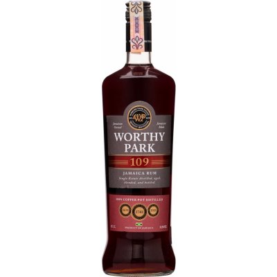 Worthy Park 109 Proof 54,5% 1 l (holá láhev)