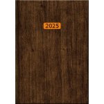 Wood A5 týdenní 2025 – Zboží Mobilmania