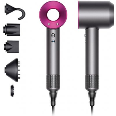 Dyson Supersonic HD08 Stříbrný/Fuchsiová – Sleviste.cz