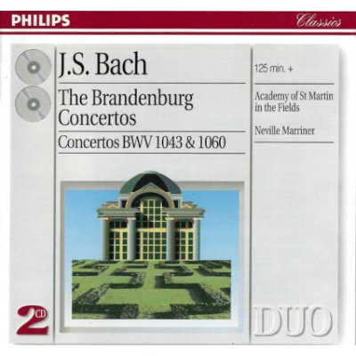 Johann Sebastian Bach - The Brandenburg Concertos - Concertos BWV 1043 & 1060 CD – Hledejceny.cz