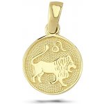 Lillian Vassago Zlatý přívěsek znamení Lev LLV03 GP001 – Hledejceny.cz