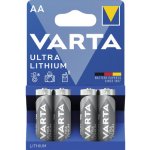 Varta Professional Lithium AA 4ks 6106301404 – Hledejceny.cz