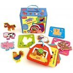 Infoa Zvukové puzzle - Farma - Kartičky (CZ/SK vydanie) – Hledejceny.cz