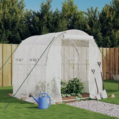 vidaXL s ocelovým rámem bílý 4 m² 2x2x2 m – Zbozi.Blesk.cz