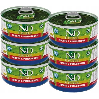 N&D Cat Prime Adult Chicken & Pomegranate 70 g – Zboží Mobilmania
