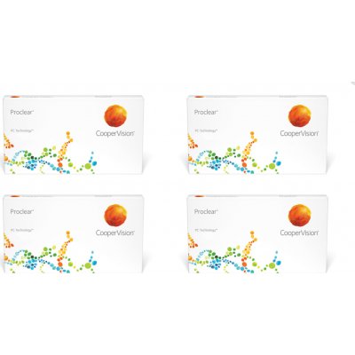Cooper Vision Proclear Compatibles Sphere 6 čoček výhodné balení 4 krabiček – Zboží Mobilmania
