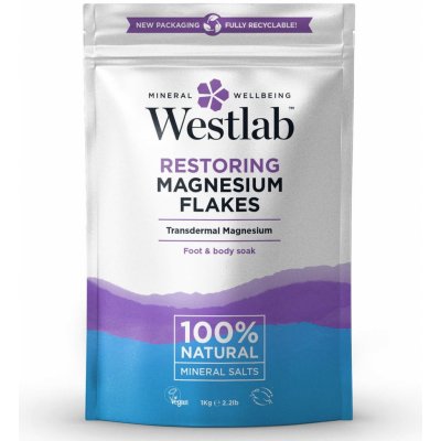 Westlab Magnesium flakes chlorid hořečnatý vločky 1 kg – Zboží Dáma